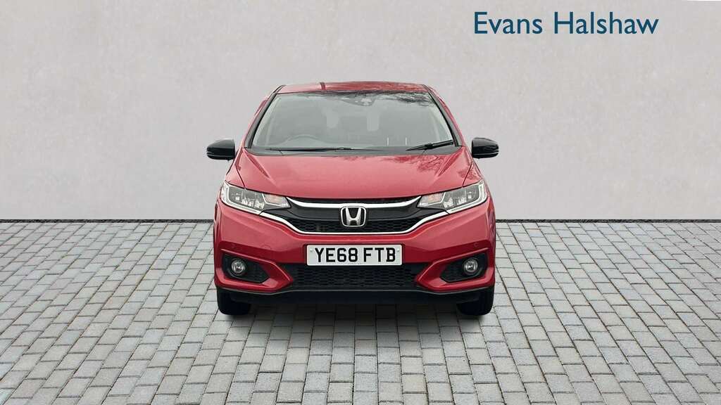 Honda Jazz 1.3 I-vtec Se Navi 2019 YE68FTB Red #4