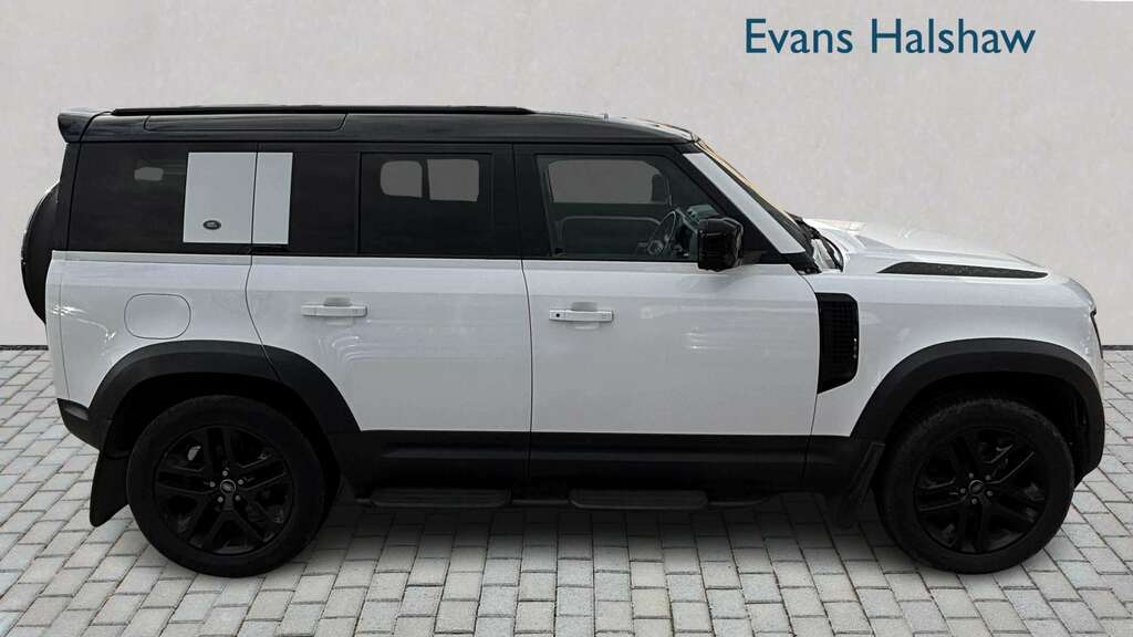 Land Rover Defender 110 2.0 D240 Hse 110 2020 KM70YXJ White #3