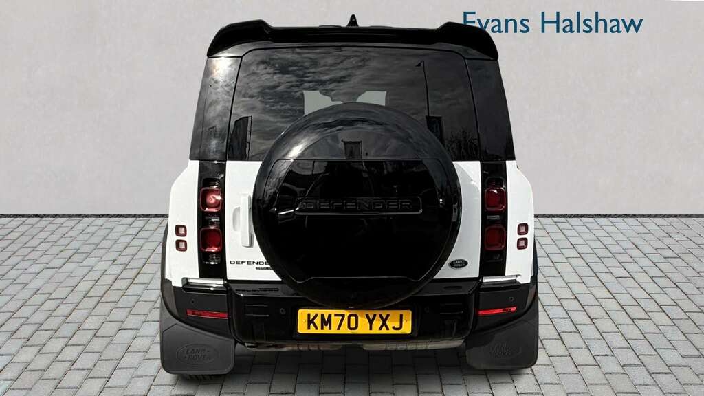 Land Rover Defender 110 2.0 D240 Hse 110 2020 KM70YXJ White #4