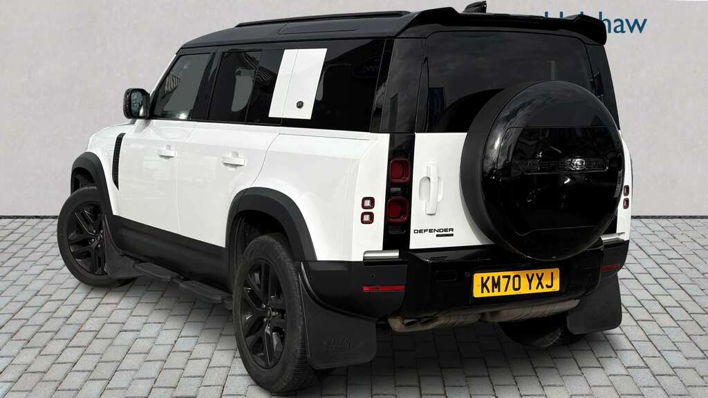 Land Rover Defender 110 2.0 D240 Hse 110 2020 KM70YXJ White #2