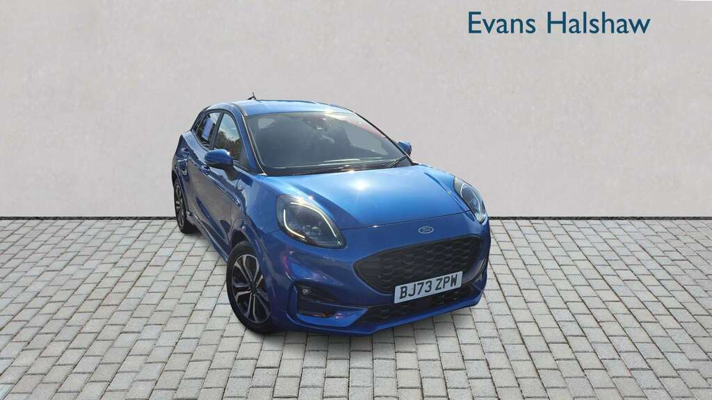 Ford Puma 1.0 Ecoboost Hybrid Mhev St-line 2023 Blue