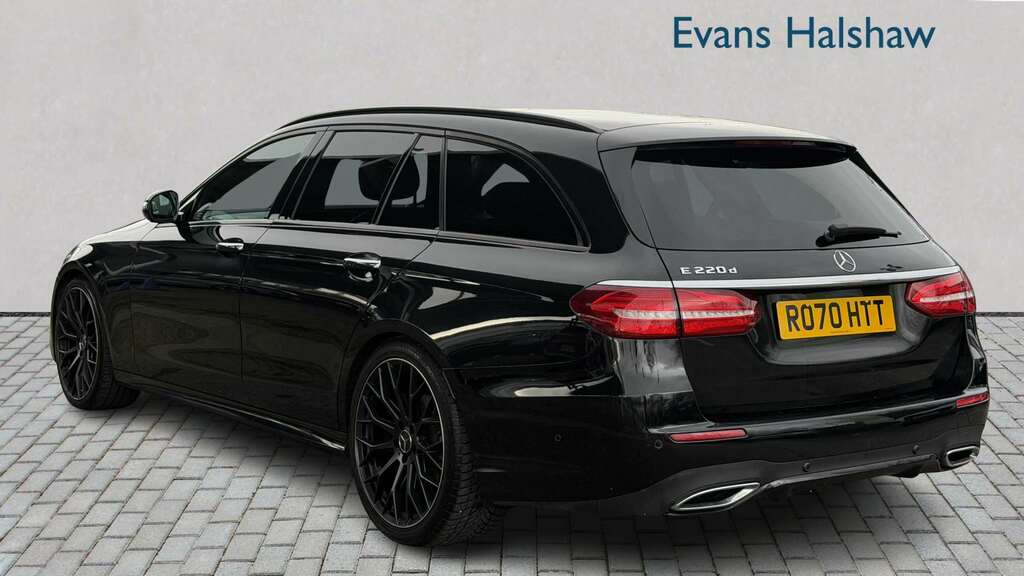 Mercedes-Benz E Class E220d Amg Line Night Edition Prem 9G-tronic RO70HTT Black #5