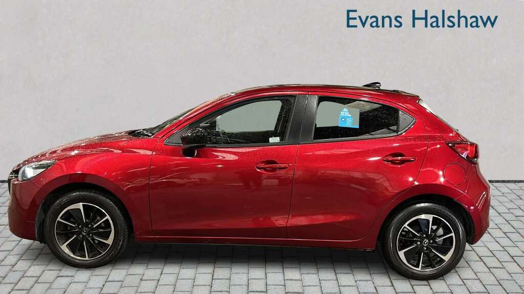 Mazda 2 1.5 E-skyactiv G Mhev Homura Aka 2024 YK73MMZ Red #4