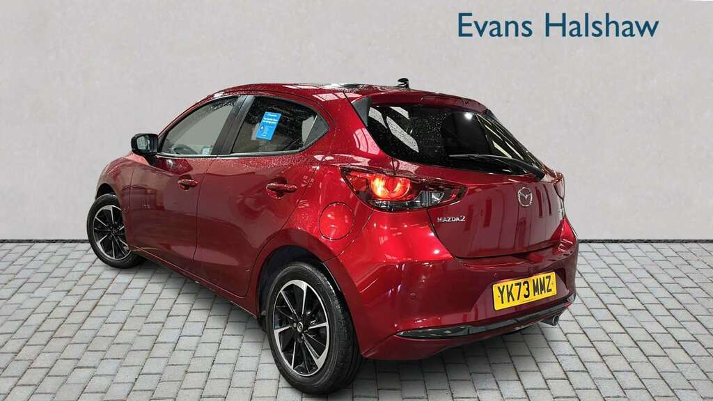Mazda 2 1.5 E-skyactiv G Mhev Homura Aka 2024 YK73MMZ Red #3