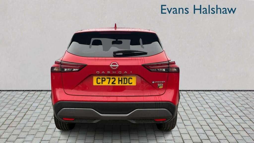 Nissan Qashqai 1.5 E-power N-connecta 2023 CP72HDC Red #5