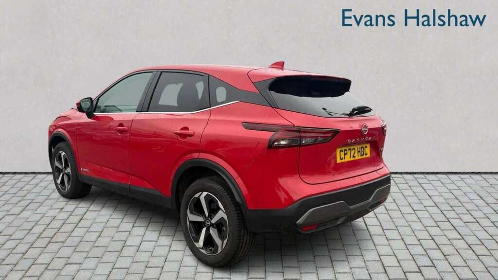 Nissan Qashqai 1.5 E-power N-connecta 2023 CP72HDC Red #6