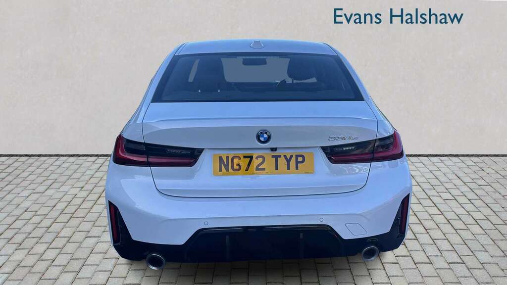 BMW 3 Series 330E M Sport Step 2023 NG72TYP White #4