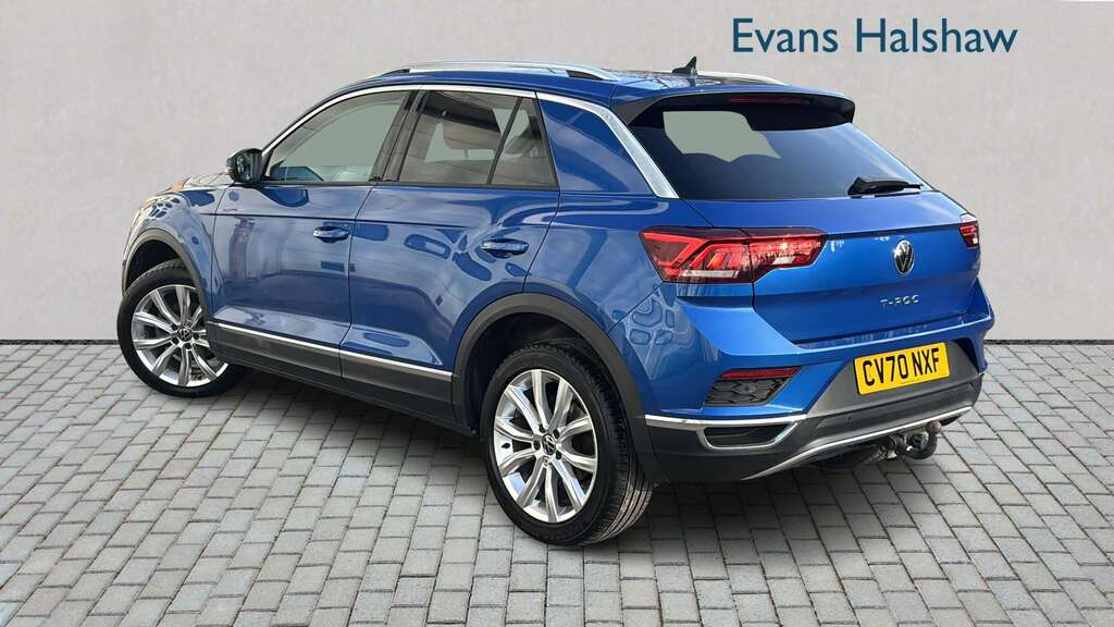 Volkswagen T-Roc 1.5 Tsi Evo Sel Dsg 2020 CV70NXF Blue #2