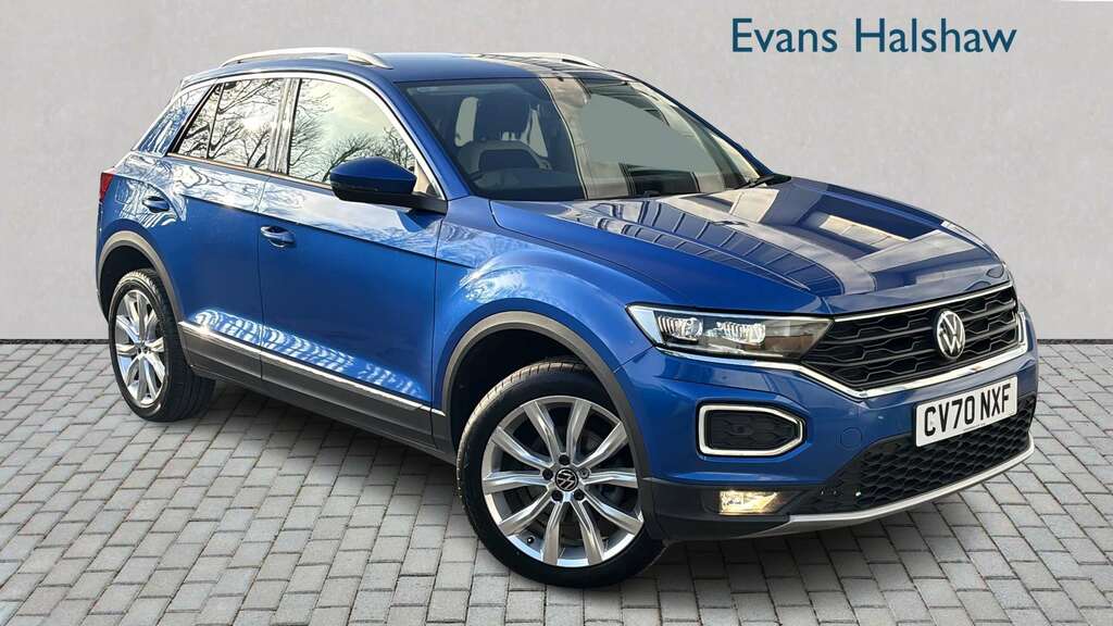 Volkswagen T-Roc 1.5 Tsi Evo Sel Dsg 2020 Blue
