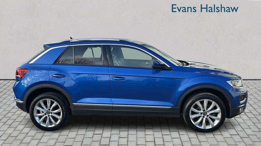 Volkswagen T-Roc 1.5 Tsi Evo Sel Dsg 2020 CV70NXF Blue #3