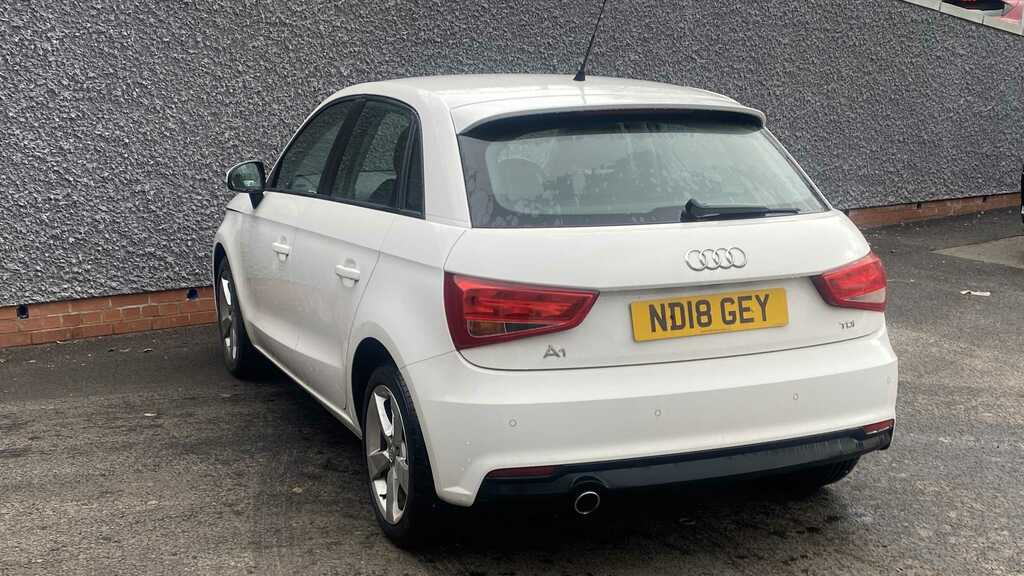 Audi A1 1.6 Tdi Sport Nav 2018 White #4