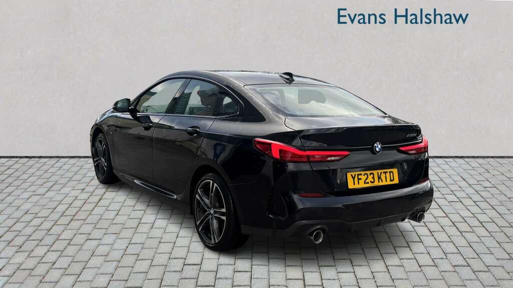 BMW 2 Series 218D M Sport Step 2023 YF23KTD Black #3
