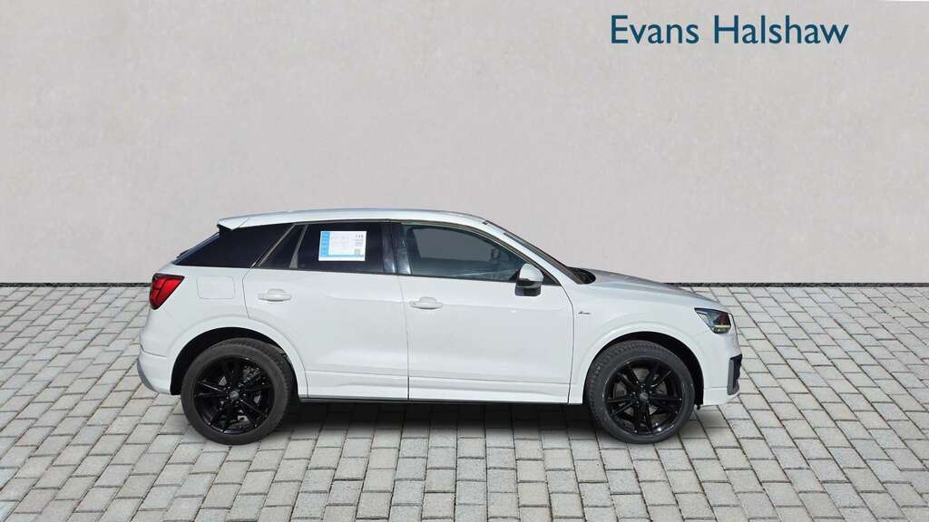 Audi Q2 1.4 Tfsi S Line 2018 KY18UMO White #3