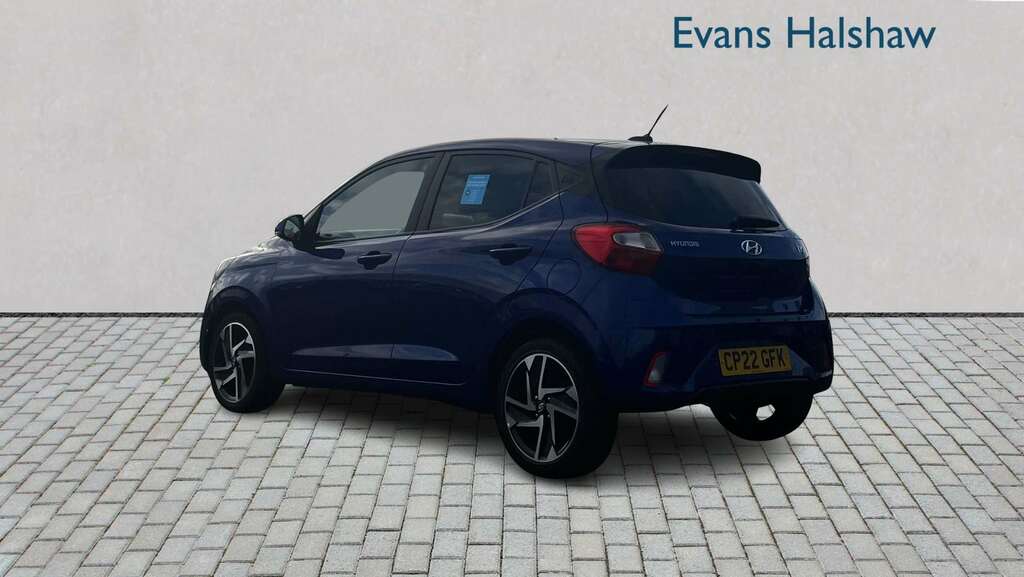 Hyundai I10 1.2 Mpi Premium 2022 Blue #2
