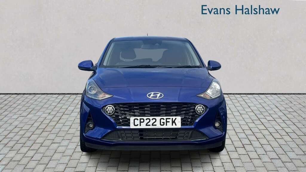 Hyundai I10 1.2 Mpi Premium 2022 Blue #3