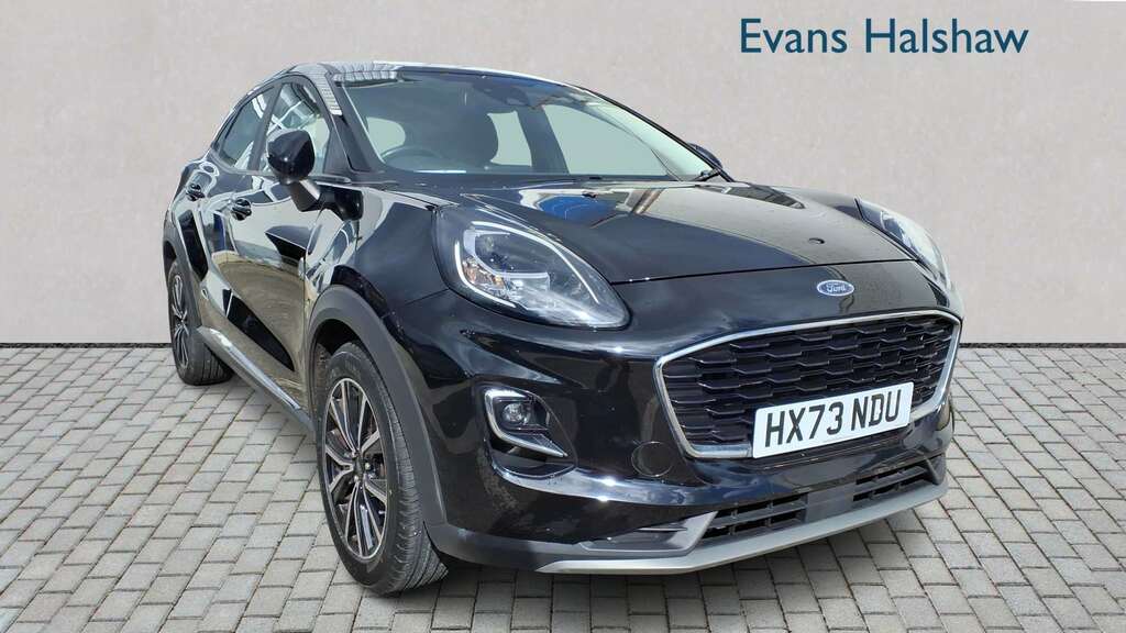 Ford Puma 1.0 Ecoboost Hybrid Mhev Titanium Dct 2023 Black