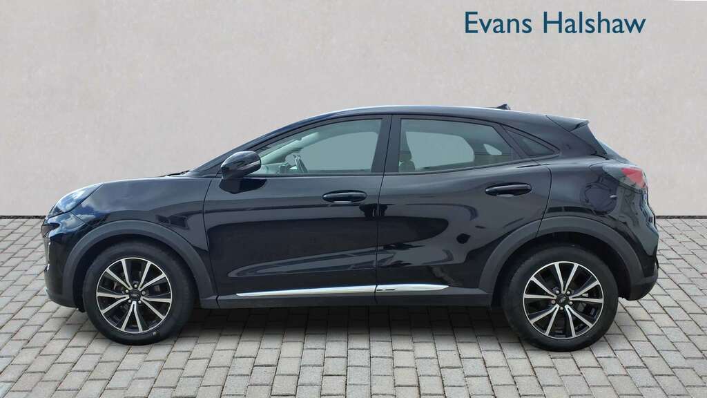 Ford Puma 1.0 Ecoboost Hybrid Mhev Titanium Dct 2023 HX73NDU Black #4