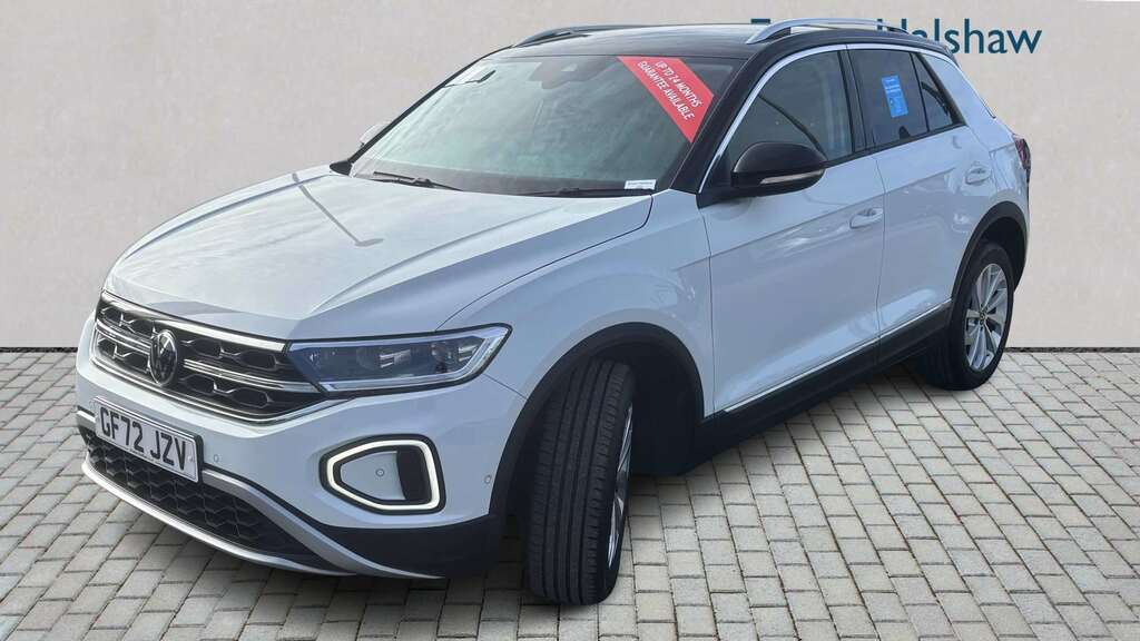 Volkswagen T-Roc 1.5 Tsi Style 2022 GF72JZV White #2