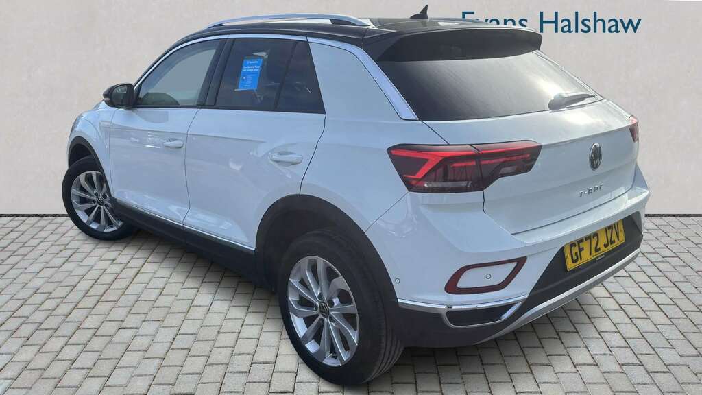 Volkswagen T-Roc 1.5 Tsi Style 2022 GF72JZV White #3