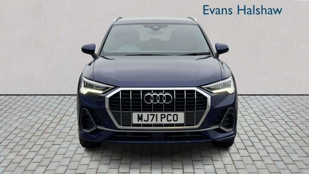 Audi Q3 35 Tfsi S Line S Tronic 2021 MJ71PCO Blue #5