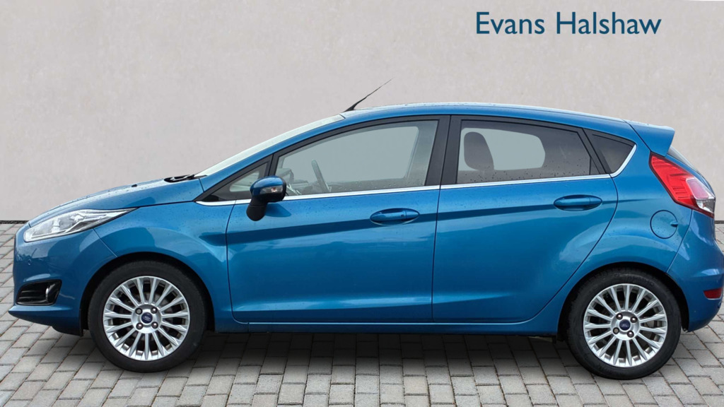 Ford Fiesta 1.6 Tdci Titanium X 2013 Blue #3
