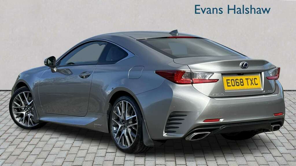 Lexus RC 300H 2.5 F-sport Cvt Premium Navpremier 201 Silver #2