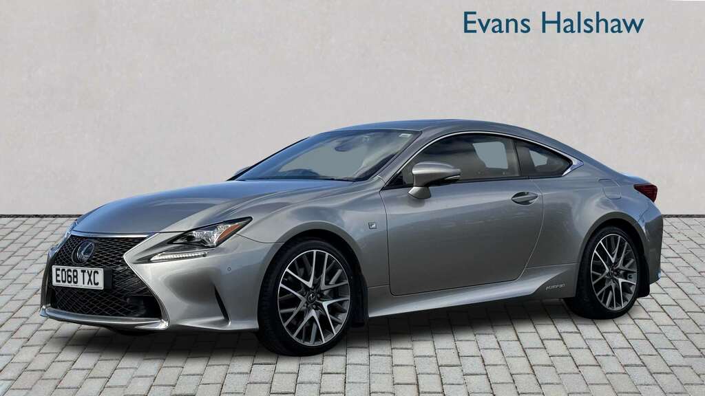 Lexus RC 300H 2.5 F-sport Cvt Premium Navpremier 201 Silver #5
