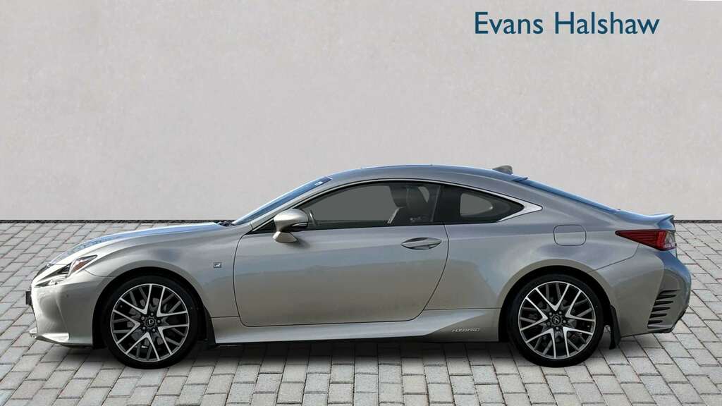 Lexus RC 300H 2.5 F-sport Cvt Premium Navpremier 201 Silver #6