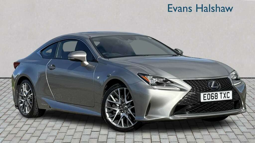 Lexus RC 300H 2.5 F-sport Cvt Premium Navpremier 201 Silver