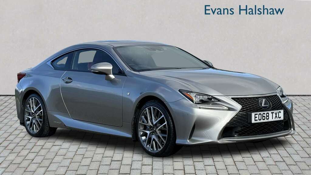 Lexus RC 300H 2.5 F-sport Cvt Premium Navpremier 201 Silver #3