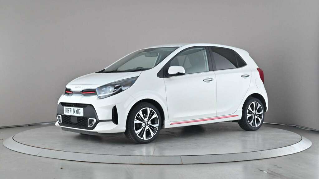 Kia Picanto 1.0T Gdi Gt-line S 4 Seats 2021 KR71MWG White #3