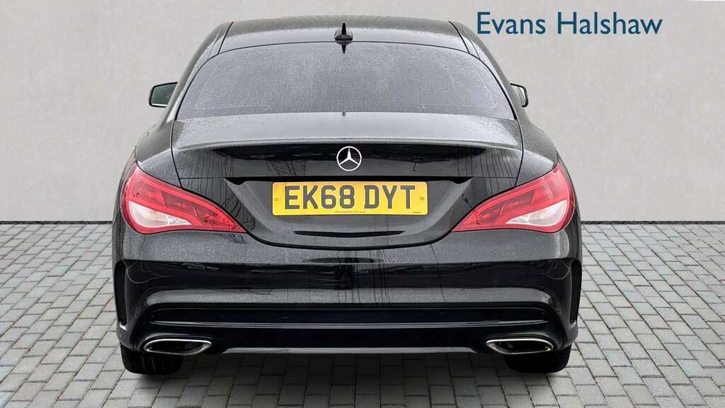 Mercedes-Benz CLA Class 180 Amg Line Edition 2018 EK68DYT Black #5