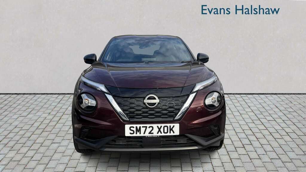 Nissan Juke 1.6 Hybrid N-connecta 2023 SM72XOK Red #4