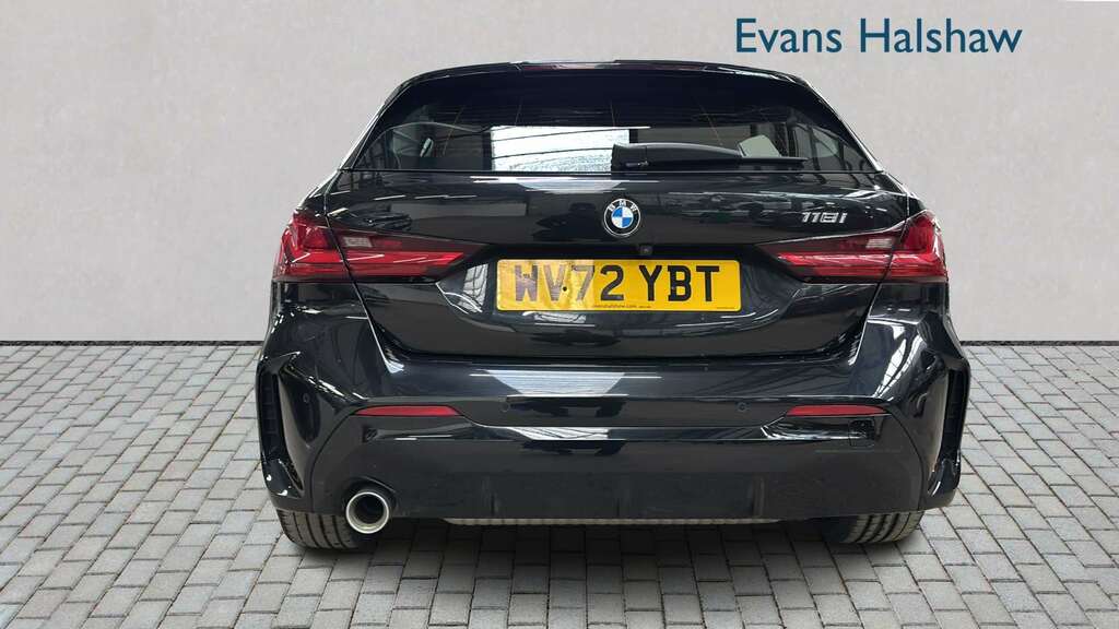 BMW 1 Series 118I 136 M Sport Step Lcp 2022 WV72YBT Black #5
