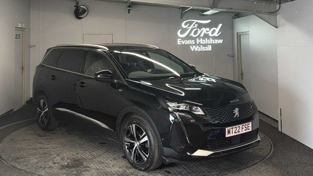 Peugeot 5008 1.5 Bluehdi Gt Eat8 2022 Black