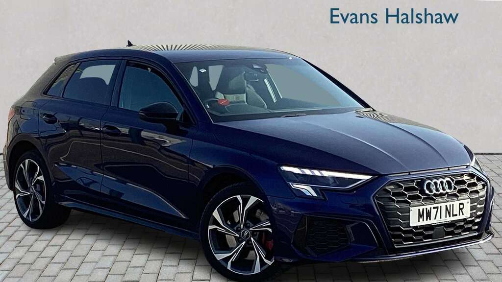 Audi A3 45 Tfsi E S Line Competition S Tronic 2021 Blue