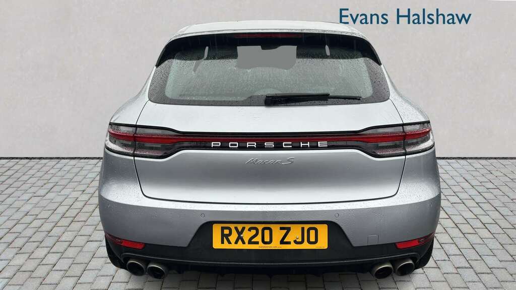 Porsche Macan S Pdk 2020 RX20ZJO Silver #5