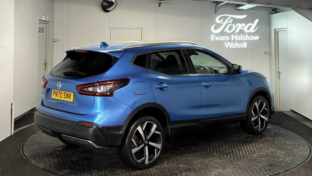 Nissan Qashqai 1.3 Dig-t 160 Tekna Dct 2020 Blue #5