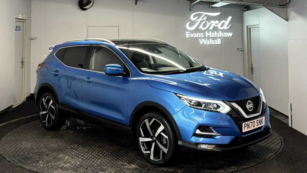 Nissan Qashqai 1.3 Dig-t 160 Tekna Dct 2020 Blue