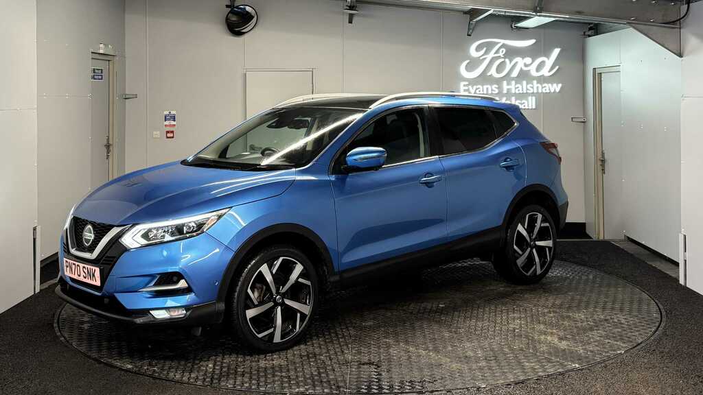 Nissan Qashqai 1.3 Dig-t 160 Tekna Dct 2020 Blue #3