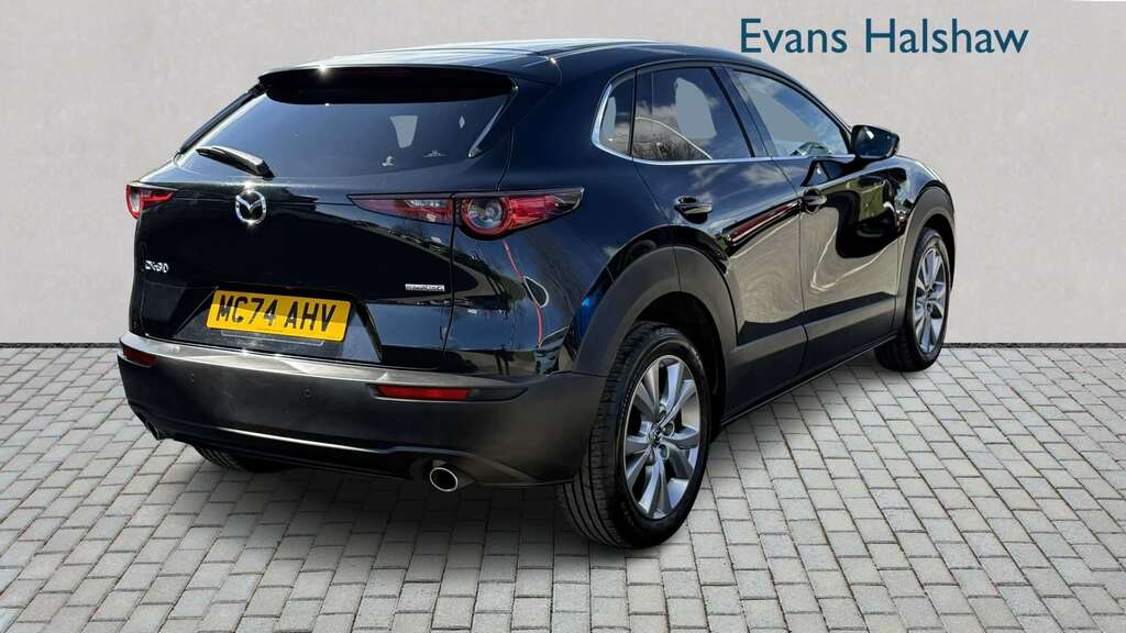 Mazda CX-30 2.5 E-skyactiv G Mhev 140 Exclusive-line 202 MC74AHV Black #6
