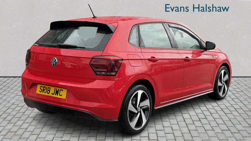 Volkswagen Polo 2.0 Tsi Gti Dsg 2018 SR18JWC Red #3