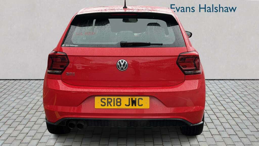 Volkswagen Polo 2.0 Tsi Gti Dsg 2018 SR18JWC Red #4