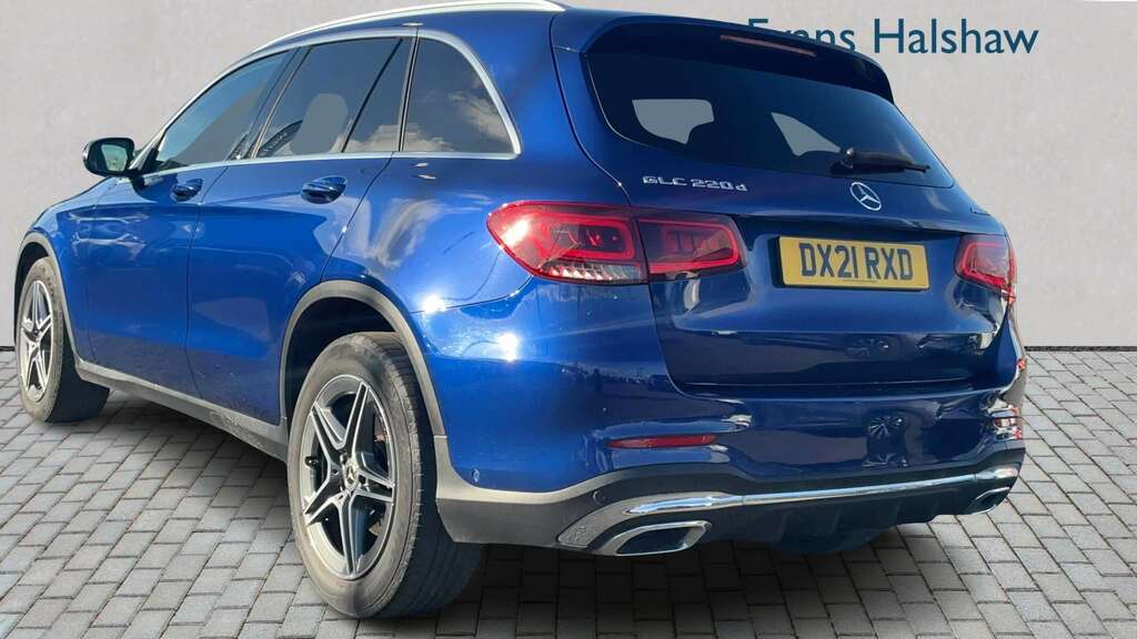 Mercedes-Benz GLC Class 220D 4Matic Amg Line 9G-tronic 2021 Blue