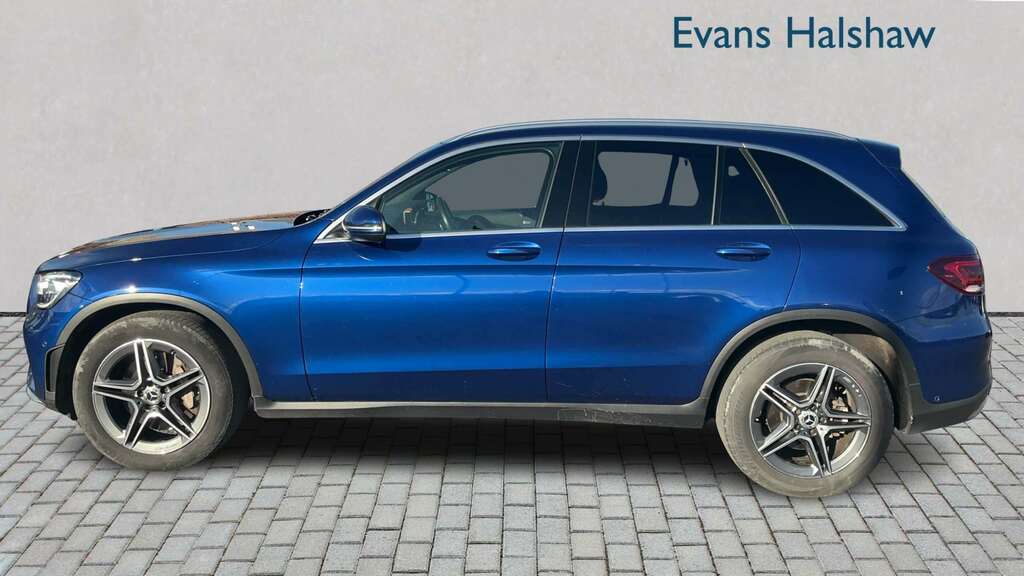 Mercedes-Benz GLC Class 220D 4Matic Amg Line 9G-tronic 2021 DX21RXD Blue #5