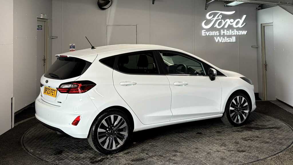 Ford Fiesta 1.0 Ecoboost Hbd Mhev 125 Titanium X 2023 BP23FET White #5