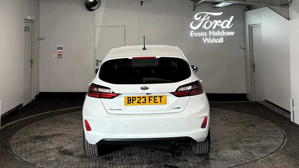 Ford Fiesta 1.0 Ecoboost Hbd Mhev 125 Titanium X 2023 BP23FET White #6