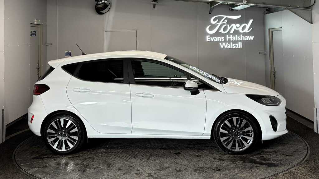 Ford Fiesta 1.0 Ecoboost Hbd Mhev 125 Titanium X 2023 BP23FET White #4