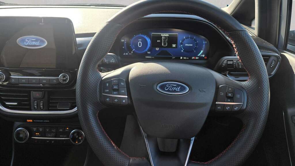 Ford Fiesta 1.0 Ecoboost Hybrid Mhev 125 St-line X 2023 YP72ZNJ Blue #6