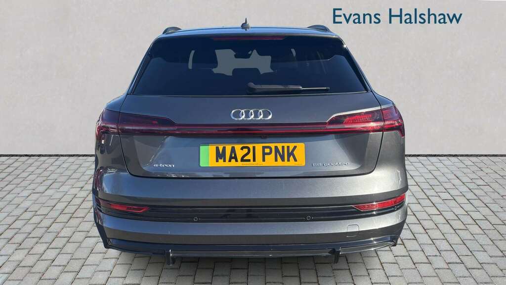 Audi E-tron 300Kw 55 Quattro 95Kwh Black Edition 2021 MA21PNK Grey #5